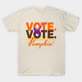 Halloween Vote Pumpkin Anti Trump T-Shirt